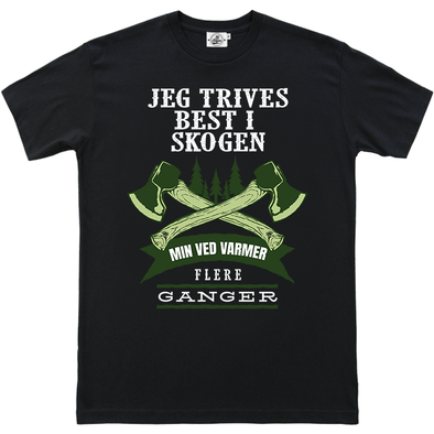 Jeg trives best i skogen